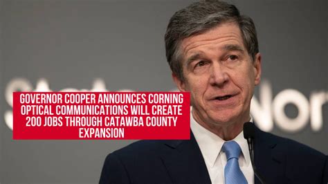 Governor Cooper Announces Corning Optical ... - NC Gov. Cooper