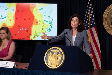 Governor Hochul updates New Yorkers on air quality
