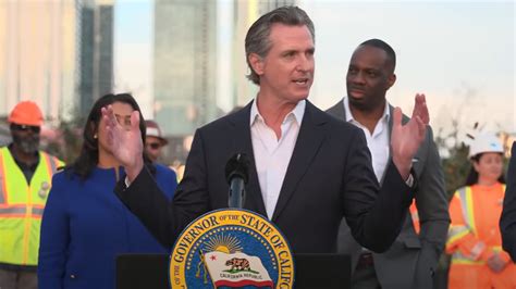 Governor Newsom speaks on state issues in San Diego