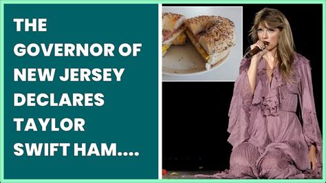 Governor declares 'Taylor Swift ham, egg and cheese' official NJ state sandwich ahead of tour stop