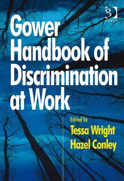 Gower handbook of discrimination at work by dr hazel conley. - Het verschoningsrecht van getuigen in strafzaken.