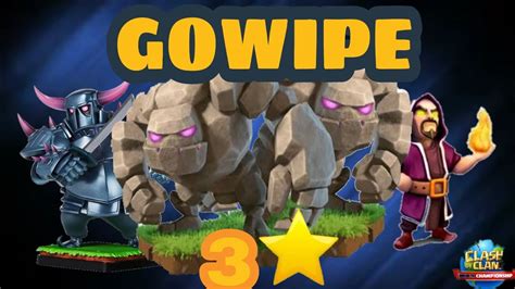 Gowipe th 9. Th9 No CC Gowipe attack strategy🔥🔥=====Music credit :1st Music :Song: Julius Dreisig & Zeus X Crona - Invisible [NCS Rel... 