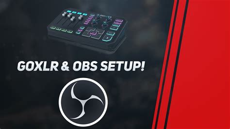 Goxlr and streamlabs obs.  This guide provides step-by-step instructions to ens...