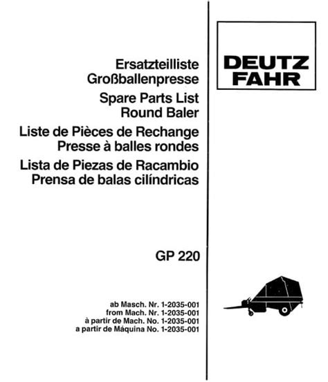 Gp220 deutz fahr round bale manual. - Manuale di servizio e guida alla riparazione panasonic tc p55gt50.