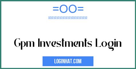 Gpm investments login. Things To Know About Gpm investments login. 