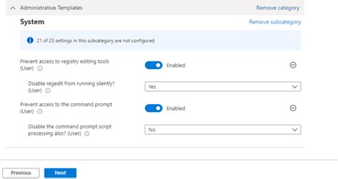 Gpo block cmd and powershell.  However, most Intune offers two settings to block ac...