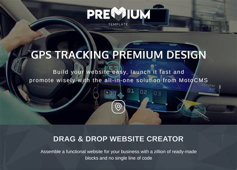 Gps Tracking Website Template Motocms