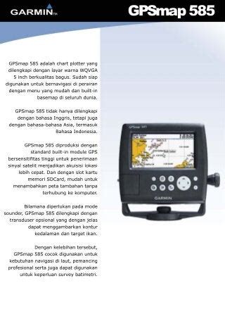 Gps dan fishfinder untuk nelayan