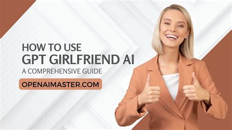 Gpt gf. Dec 28, 2022 · I need a girlfriend, so I decided to use OpenAI’s ChatGPT, which uses GPT-3’s amazing language processing AI model and is the most powerful conversational ch... 