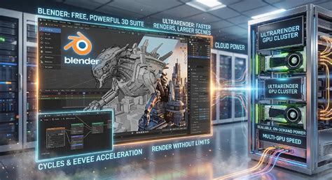 Gpu rendering.  Rent dedicated workstations from UltraRender.  Run UserBenchmark free on...