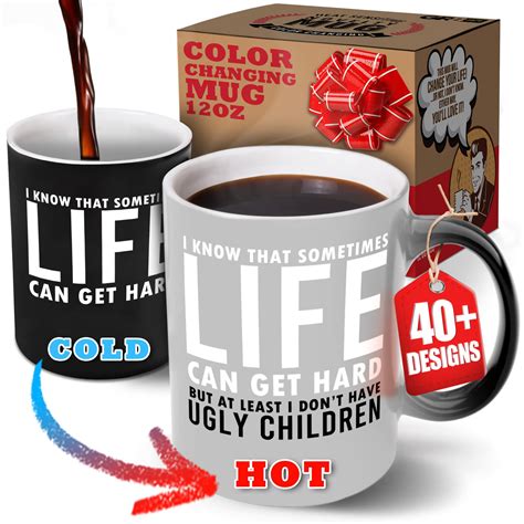 Gr8AM Color-Changing Cute Coffee Mugs 12oz - Papa Bear