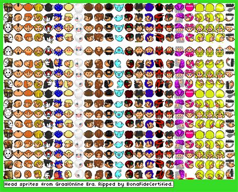 Graal Online - Brown Female Heads. Custom uploads will make your Graal character stand out. A Graal Head will cost 20,000 gralats (or Upload Tokens) if it is uploaded to the game. Whether you are looking for Brown Hair Heads on Graal Classic, Graal Era, Graal Ol'West, or Graal Zone, we have several.... 