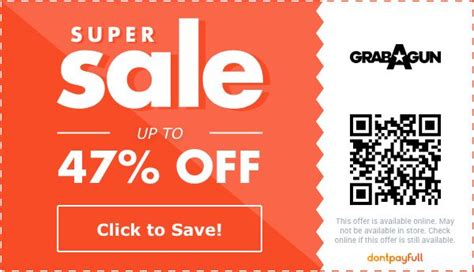 Grabagun free shipping coupon. Hope you live a good day and enjoy yourself! 29 COUPONS FOUND! Coupon Success High. Apply All Codes. Coupert can test and apply all coupons in one click. GrabAGun's Discount Code for first order. Grabagun Discount Code First Order is up to 55% OFF. Saving $18.17 at grabagun.com in May 2024. 
