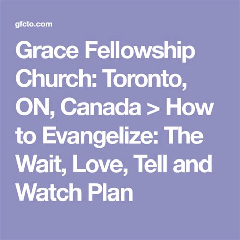 Grace Fellowship Church: Toronto, ON, Canada > Sermons