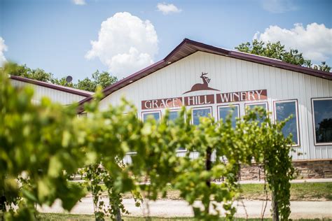 Grace hill winery. The Sollos opened Grace Hill Winery about a decade ago on land that sits about 30 miles northeast of Wichita. The business started out small but now has a tasting room, an event center and ... 