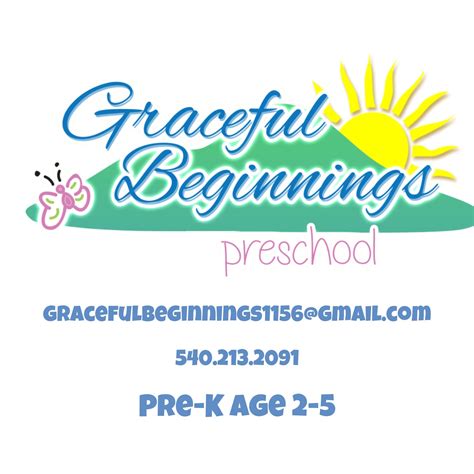 Graceful Beginnings Preschool and Daycare Staunton VA - Child …