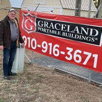 3696 Gillespie St. Fayetteville, NC 28306. CLOSED NOW. From Business: Graceland Portable Buildings is the global leader in portable buildings and outdoor storage sheds. Come get yours today at GRACELAND Lot of Fayetteville, NC.…. 3. Handi-House of Fayetteville. Tool & Utility Sheds..