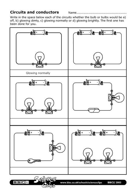 Grade 10 Electrical Circuits Worksheet Pdf