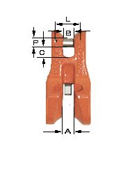 Grade 100 Shortening Clutch - 1/2 - Laclede Chain