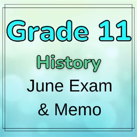 Grade 11 History Revision Sheet June 2008