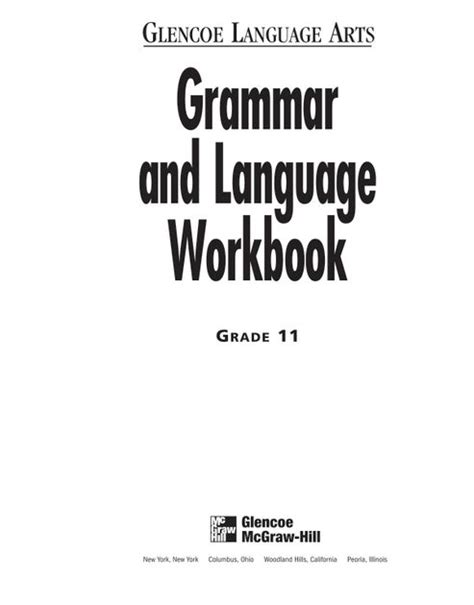 Grade 11 grammar and language workbook answers. - A dance class anthology the royal academy of dance guide to ballet class accompaniment r a d.