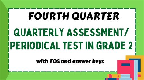 Grade 2 Periodical Test With Tos And Answer Key