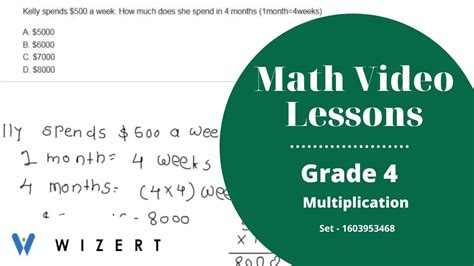 Grade 4 Math Problems With Answers