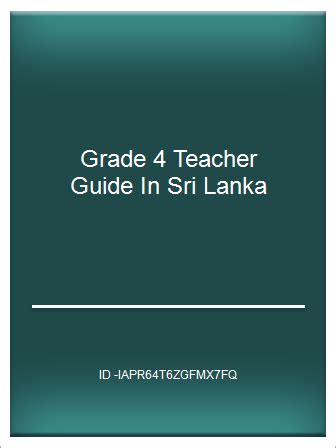 Grade 4 teacher guide in sri lanka. - Power electronics daniel hart solution manual 4 download.