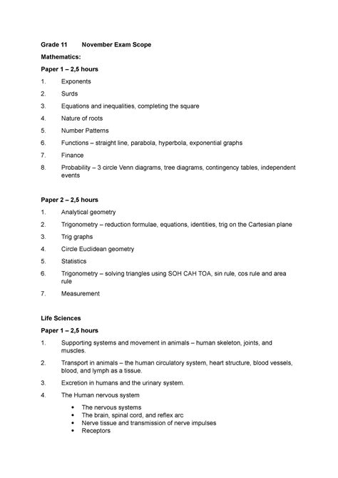 Grade11MathematicsPaper1Scope