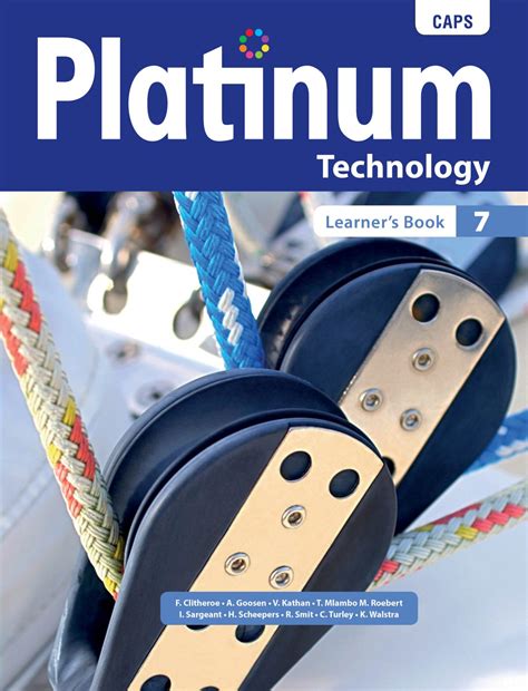 Grade7 technology mini pat caps platinum textbook. - Manuale del tornio a controllo numerico.