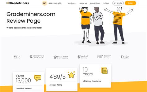 Grademiners. Every credible service like GradeMiners.com takes care of all possible courses of events. It provides customers with many guarantees, including on-time delivery of original presentations ppt, plagiarism checking, 100% confidentiality, quality checking by a professional editor, money back, free revisions, and so on. 