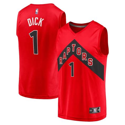 Men Women Kids Baby. Gradey Dick Jersey & Gradey Dick Raptors Gear. Support one of the league's greats with the latest Gradey Dick gear from the NBA Shop at Fanatics. As long as your favorite Raptors player continues to show his skills on court, we'll be here with Gradey Dick Jerseys and collectibles to help you show off your team loyalty.