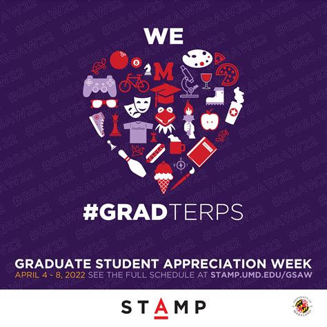 Graduate appreciation week. Graduate Student Appreciation Week (GSAW) 2023 is a nationally recognized celebration which will take place from Monday, April 3 – Friday, April 7, 2023 … 