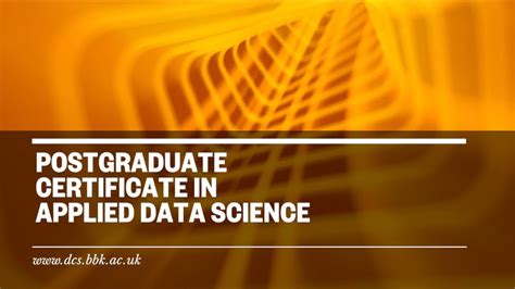 Graduate certificate in applied data science. Things To Know About Graduate certificate in applied data science. 