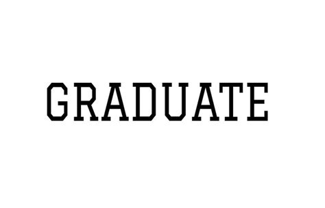 Graduate free Font What Font Is