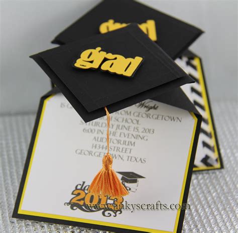 Graduation Cap Invitations Invitation Design Blog
