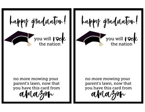 Graduation Cards Template