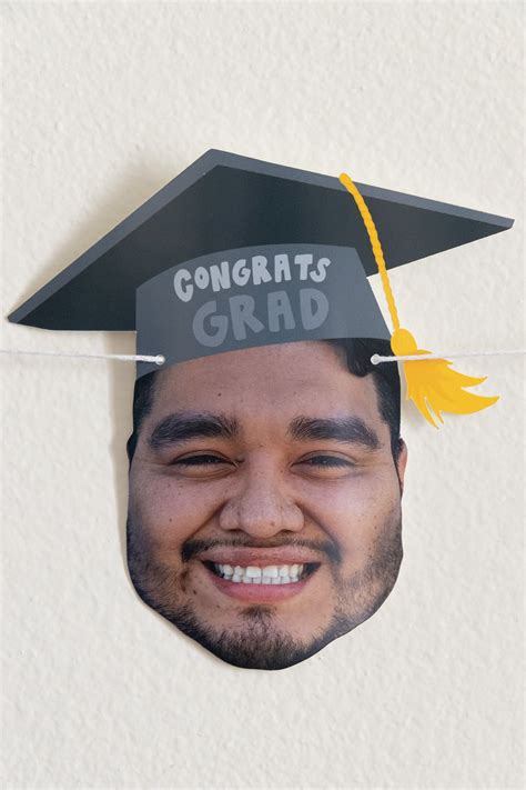 Graduation Face Poster - Etsy