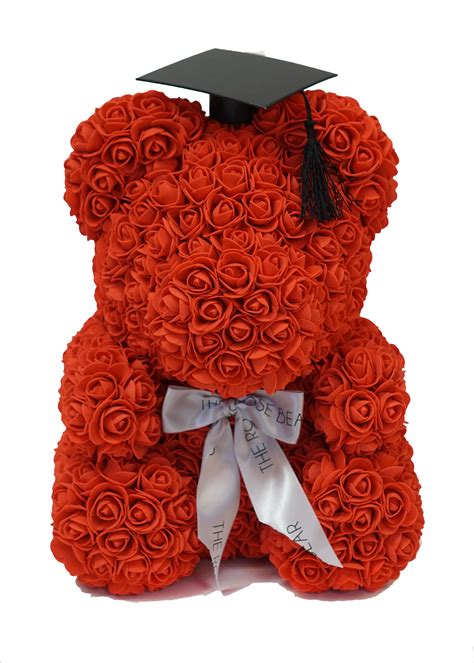 Graduation Rose Bear – The Rose Bear