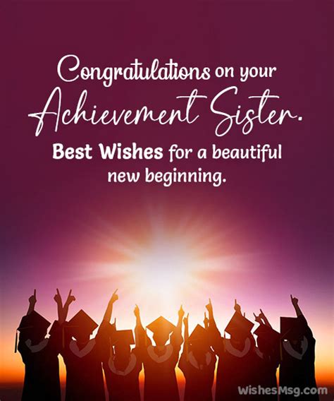 Graduation Wishes for Sister Congratulations Messages WishesMsg (2023)