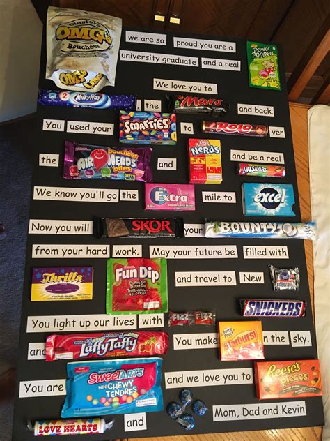 Graduation candy board ideas. May 12, 2018 - Explore Sandra Aceves's board "Graduation candy table" on Pinterest. See more ideas about graduation candy, candy table, graduation candy table. 