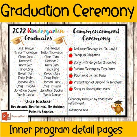 Graduation ceremony sample program guide kindergarten. - Convento mercedario de las minas de tegucigalpa, 1650-1830.