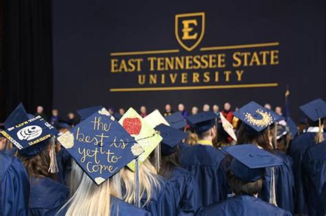 Graduation etsu. Amber Brophy. Follow Amber Brophy. On Saturday, Dec. 16, East Tennessee State University will confer 1,413 degrees to the graduating Class of 2023 during their … 