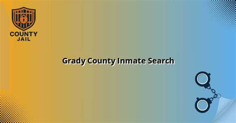 Grady county jail website.  It has a capacity of 132.  Find current inmates, view ch...