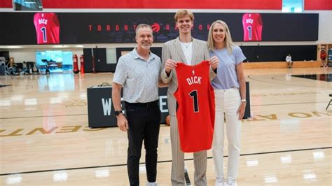 By The Associated Press. Published 8:08 PM PDT, June 22, 2023. NEW YORK (AP) — Kansas native Gradey Dick brought a bit of home with him to the NBA draft. After all, there’s no place like it. The guard from Wichita, Kansas, who played his lone college season at his home state school, wore a sparkly and bedazzled red coat Thursday night.. 