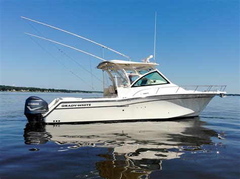Gradywhite. Grady-White Express 330. 2024. Request Price. Named one of the 25 all-time greatest offshore saltwater fishing boats, Grady’s Express 330 delivers on comfortable seating, an abundance of features, a luxurious cabin, and exceptional overall performance. This 33-foot fishing express cabin boat is also great for cruising with family and friends ... 