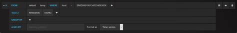 Grafana Singlestat select with timerange Stack Overflow
