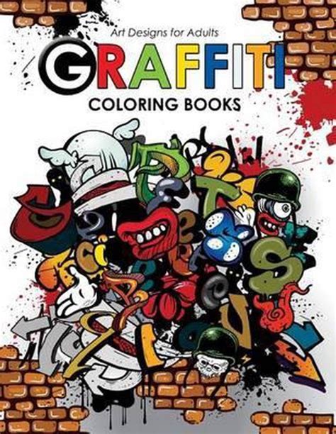 Download Graffiti Coloring Book For Adults By Georgia A Dabney