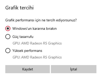 Grafik Ayarlarında ekran kartım gözükmüyor - Microsoft Community