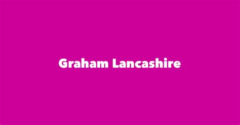 Graham Lancashire - Wikipedia